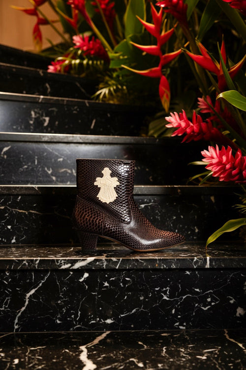 Kickrazy - Imprimé Metallisé Chocolat