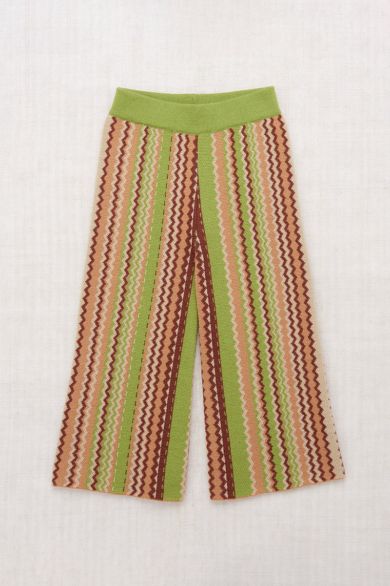 Kingston sprig zigzag jacquard pants - Misha & Puff selection available on www.amaetc.com, eco-friendly concept store for children