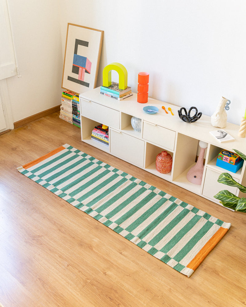 Kiosko Rug - Green - TARTA GELATINA