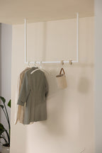RUBI clothes with elegant clothes and decorations are a minimalist wardrobe.