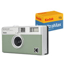 Film Camera - EKTAR H35 - Sage - 2 Free Color Films - Kodak