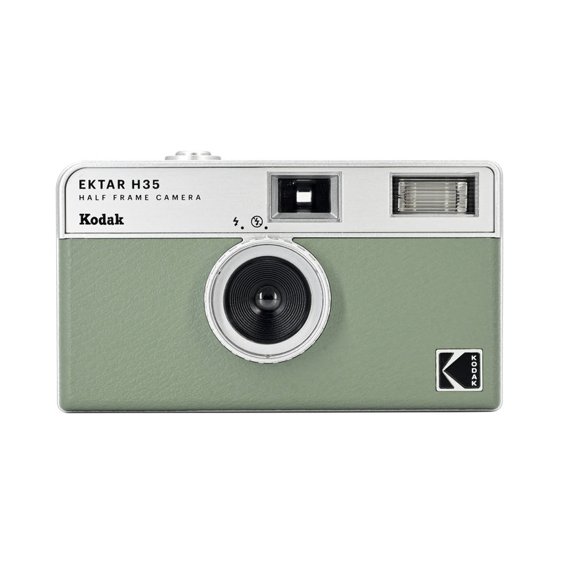 Film Camera - EKTAR H35 - Sage - 2 Free Color Films - Kodak