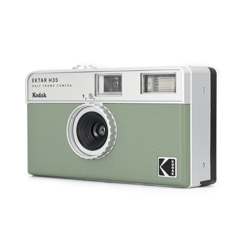 Film Camera - EKTAR H35 - Sage - 2 Free Color Films - Kodak