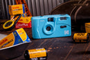 Cámara - M35 - Azul - 1 película en color gratis - Kodak