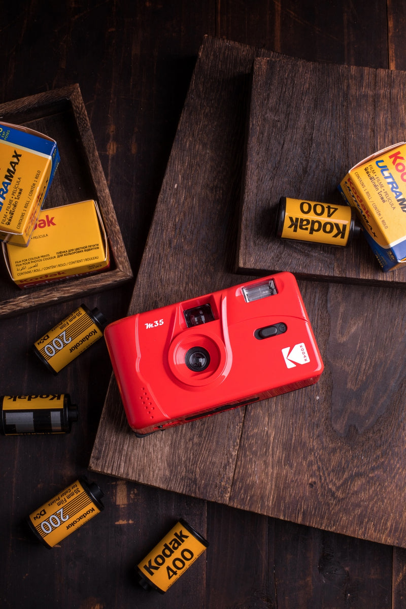 Appareil Photo Rechargeable M35 - Kodak - Rouge