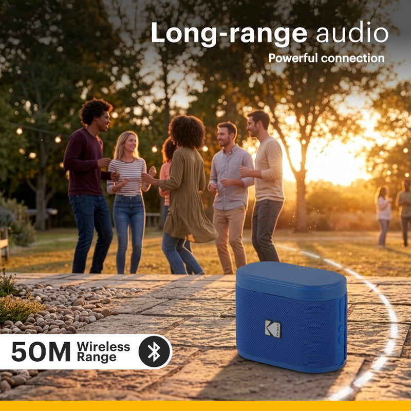 Mini Enceinte Bluetooth - Brix - Orange - Kodak
