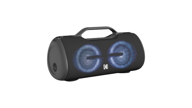 Enceinte Portable Bluetooth avec Lumières LED PWS-2248 - Black - Kodak