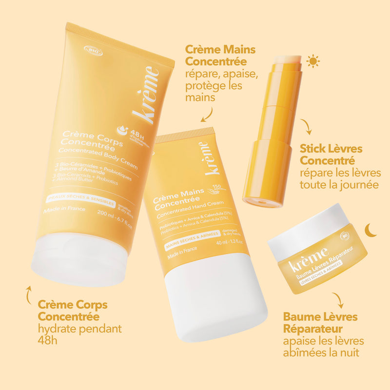 Krème Stick Lèvres Gamme Corps