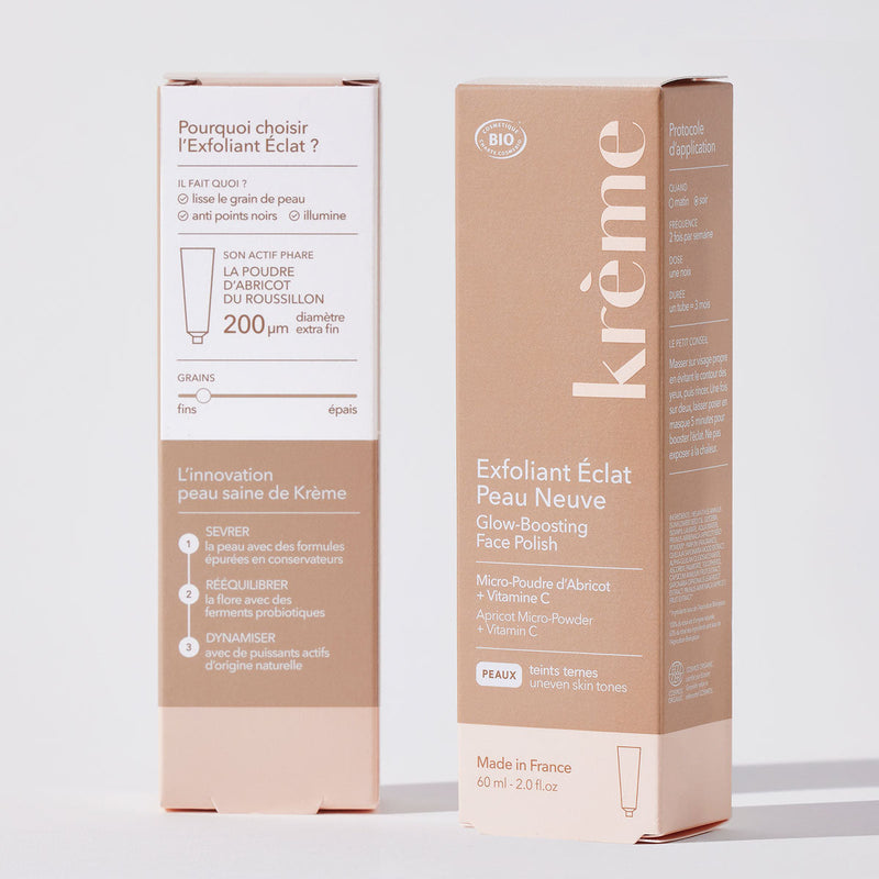 Kreme New skin radiance exfoliant apricot vitamin C extra fine