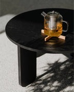 Kuvu Coffee Table - Large - Vulcano Black