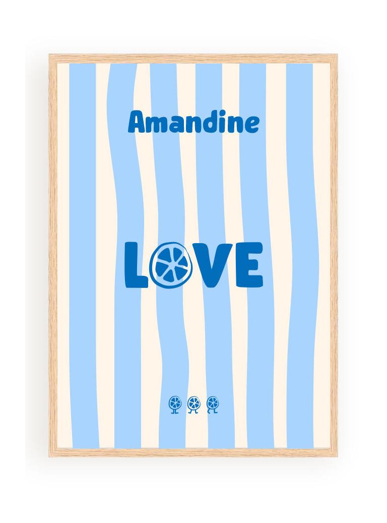 Affiches Personnalisées - Love