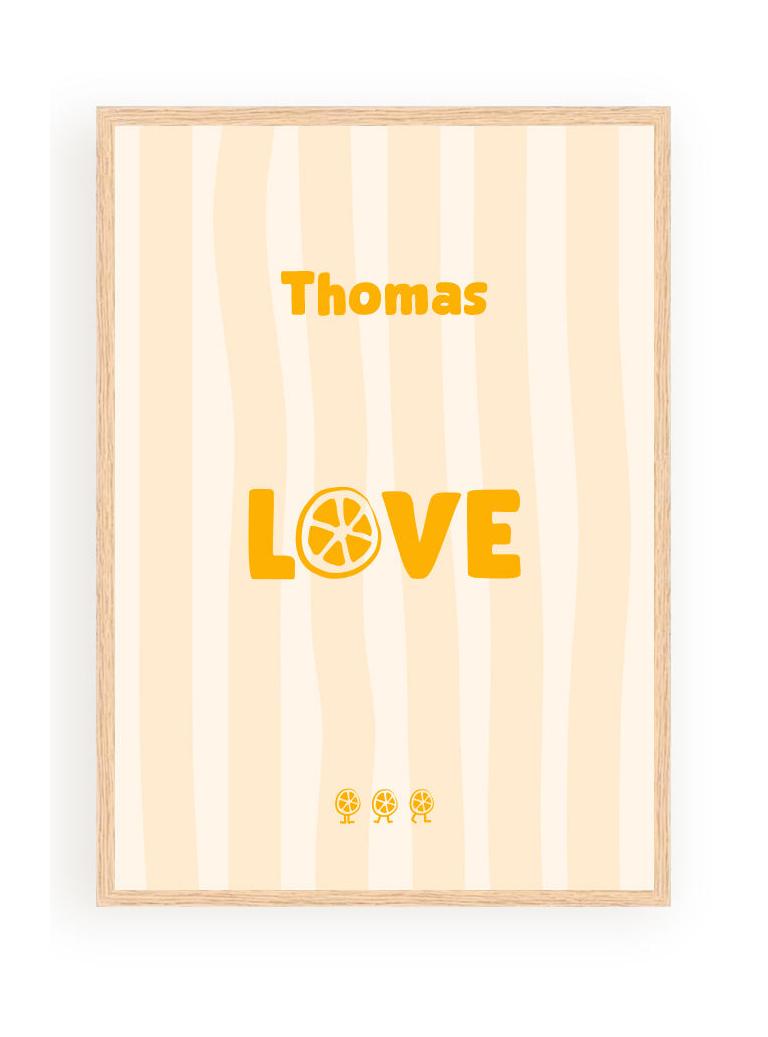 Affiches Personnalisées - Love