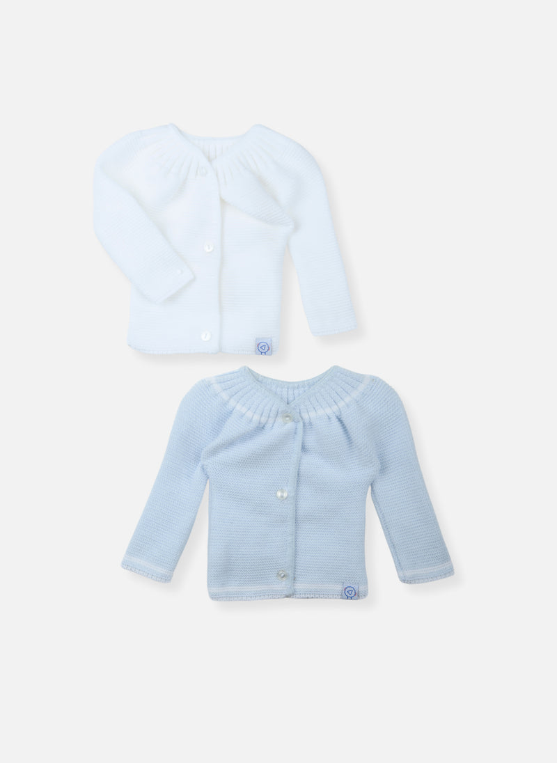 Lot De 2 Brassières - Bleu Layette