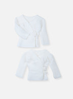 Lot De 2 Brassières À Liens - Blanc X2