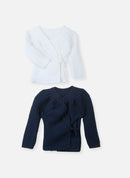 Lot De 2 Brassières À Liens - Marine