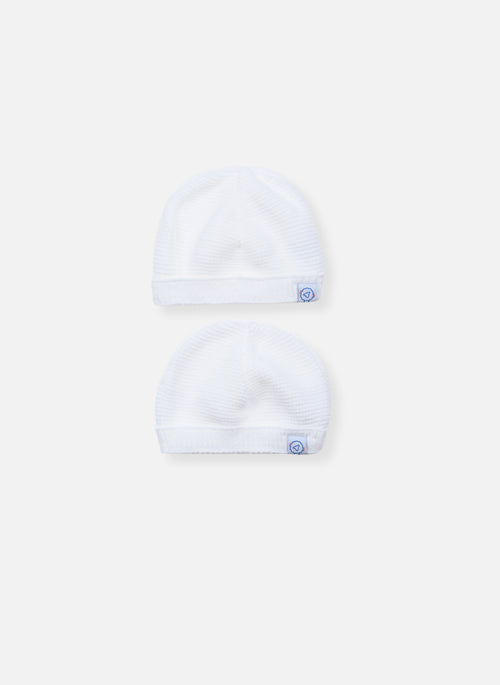 Lot De 2 Bonnets - Blanc