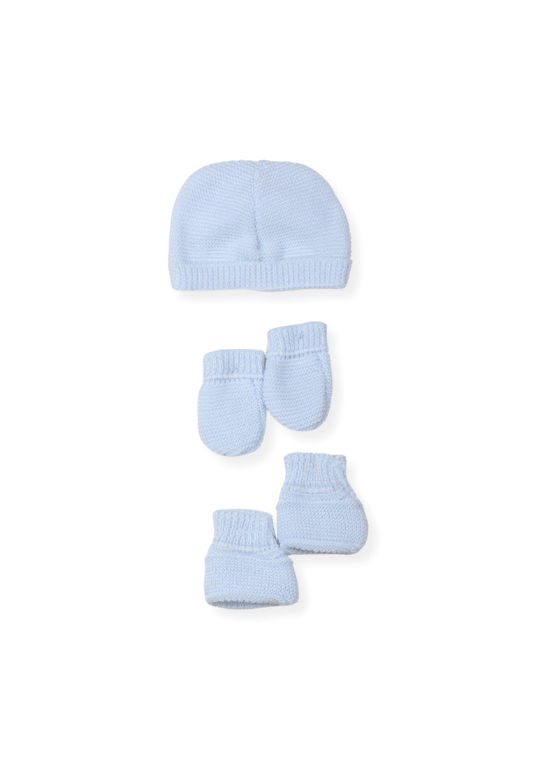 Mini Trousseau De Naissance - Bleu Layette