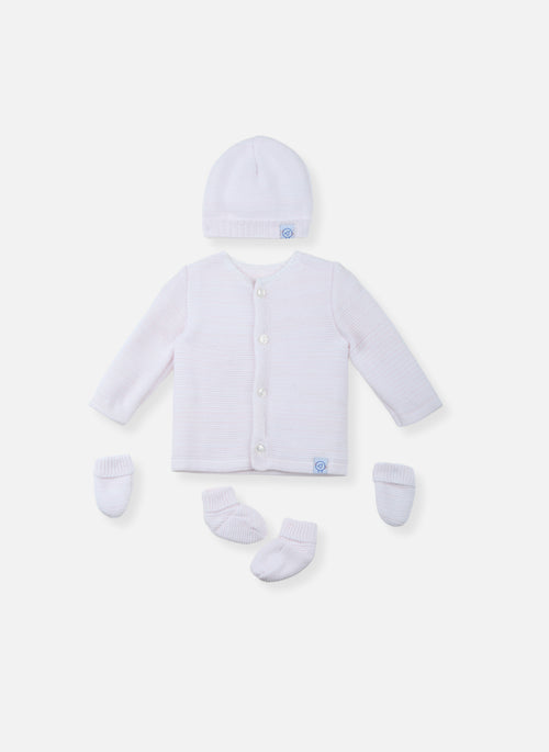 Lot Maternité Coton Bio - Rose Chiné