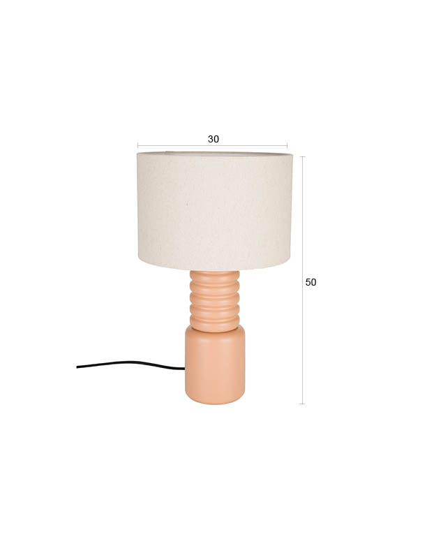Six Toast - Table Lamp - Iron - Orange