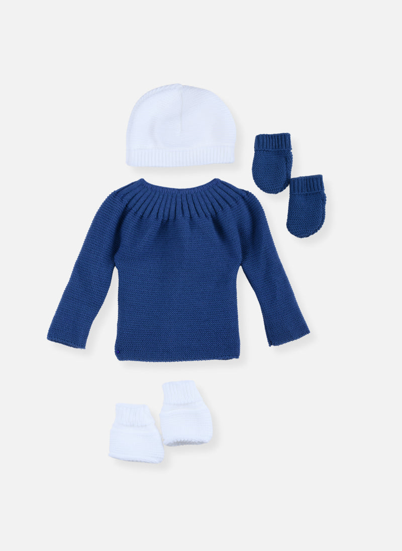 Maternity Pack - Bright Colors - Midnight Blue/White