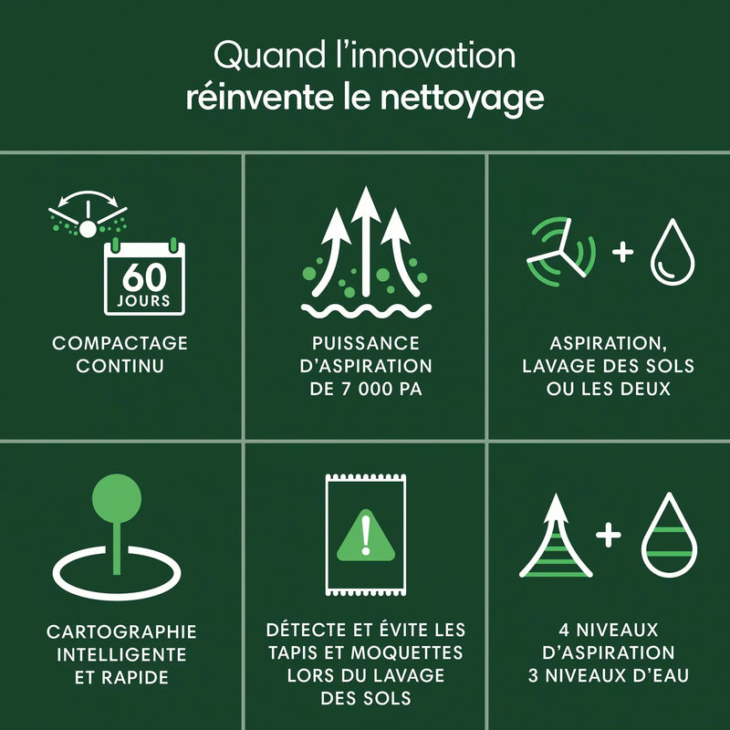 Robot Roomba 205 DustCompactor™ Combo - Blanc