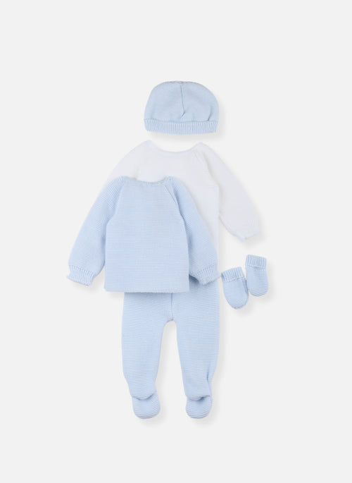 Coffret De Naissance - Oloron - Bleu Layette