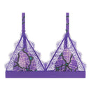 Soutien-Gorge Love Lace - Purple Print