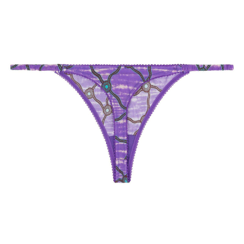 Culotte Roomie - Purple Print