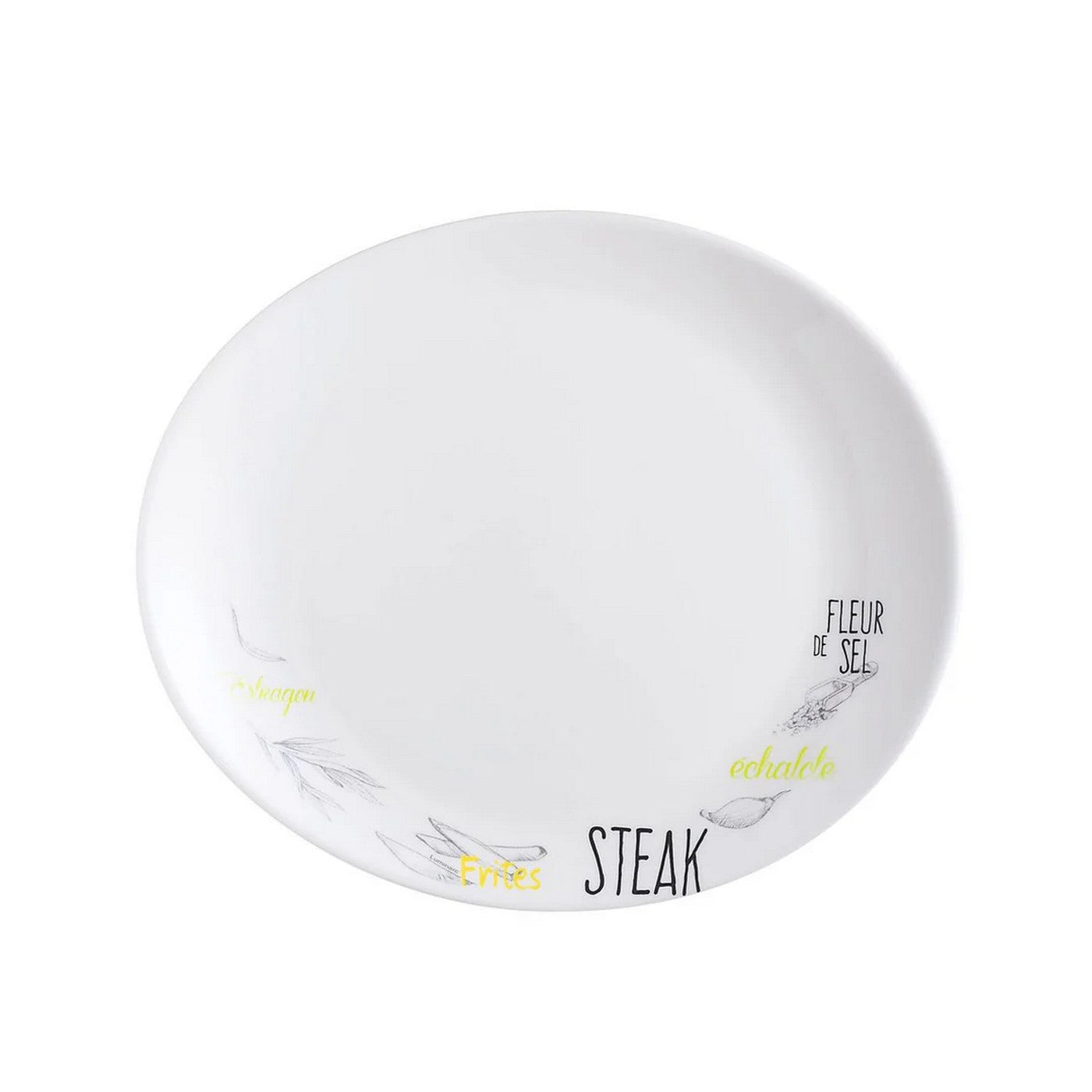 Friend'S Time - Plato Para Carne Decorado - Blanco - Friend'S Time - 30 cm - Luminarc