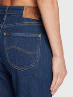 Jeans Carol Regular Straight - Azul Oscuro - Mujer