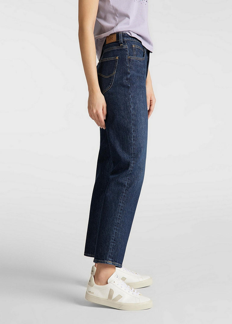 Dark Roberto Regular Straight Jeans - Dark Blue - Women