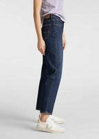 Dark Roberto Regular Straight Jeans - Dark Blue - Women