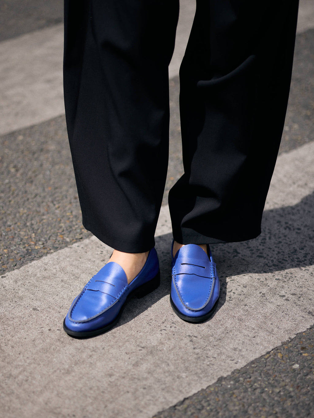 Zapatos Planos To Make It Easier - Azul