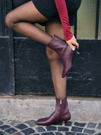 Bottines Yet Unknown - Burgundy