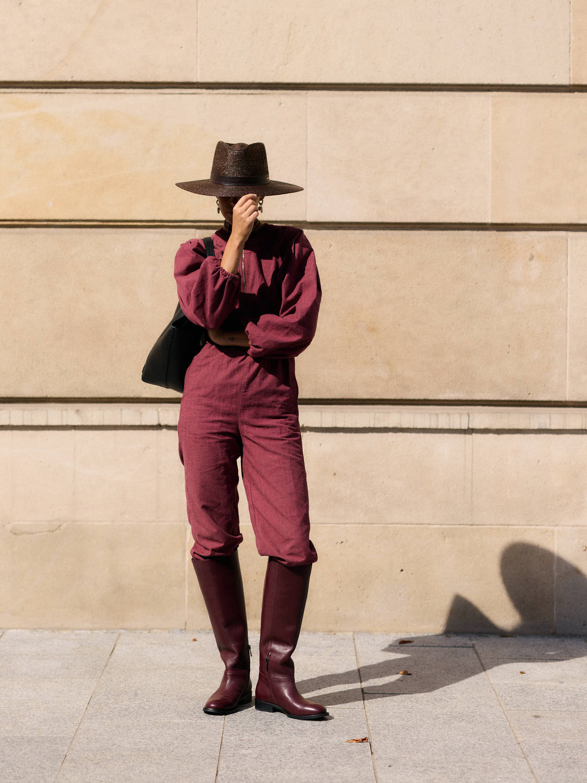 Støvler Simple Boots - Burgundy