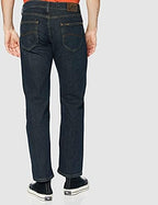 Vaqueros Rinse Straight - Azul Oscuro - Hombre