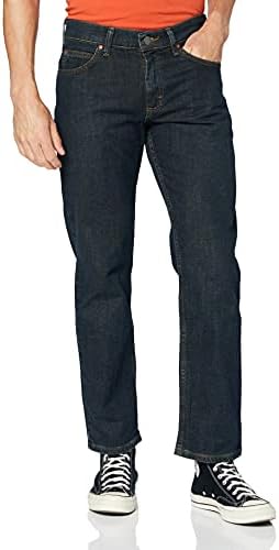 Vaqueros Rinse Straight - Azul Oscuro - Hombre