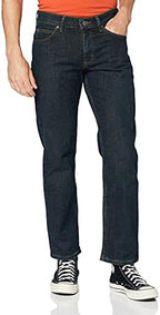 Vaqueros Rinse Straight - Azul Oscuro - Hombre