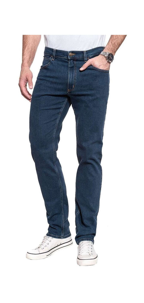 Jeans Brooklyn Straight - Bleu Fonce - Homme