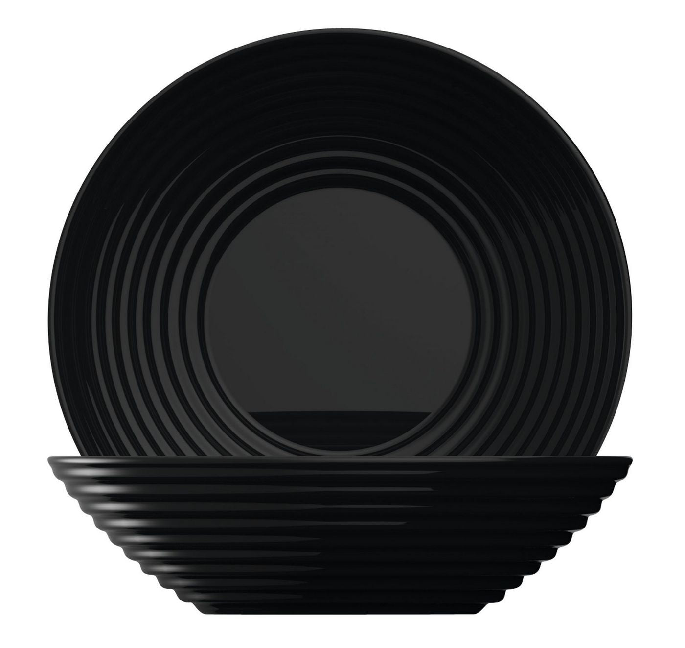 Harena - 6 Bols - Noir - 20Cm - Luminarc
