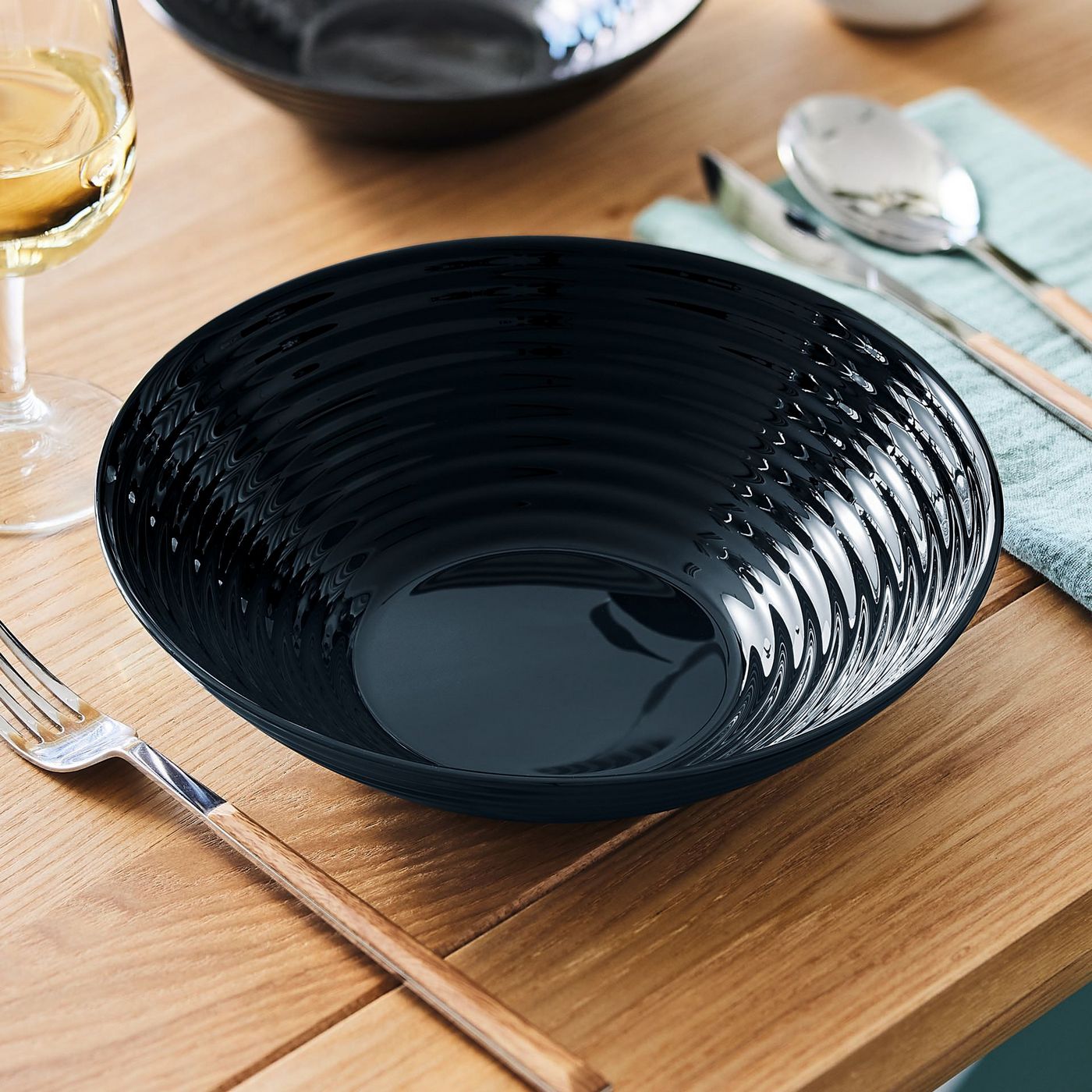 Harena - 6 Bols - Noir - 20Cm - Luminarc