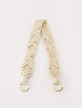 Braided Macrame Lanyard - Ecru