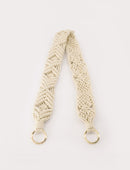 Lanière Laniere Macrame Tressee - Ecru