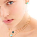 Collier Lady Nacre Grise
