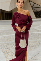 Vestido Siracusa Burdeos