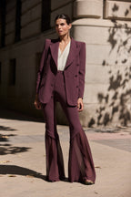 Pantalon Aldán Berenjena