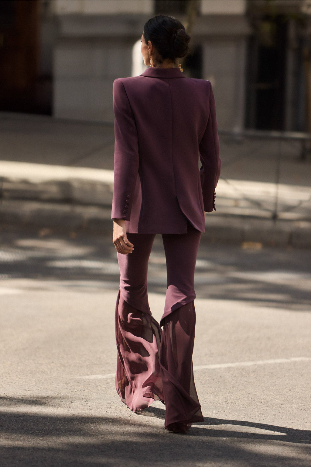 Pantalon Aldán Berenjena