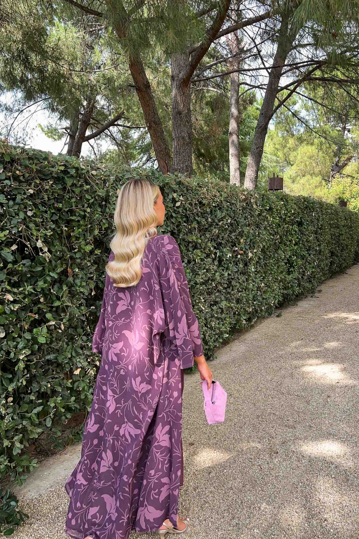 Saiko Florisse Morado Kimono