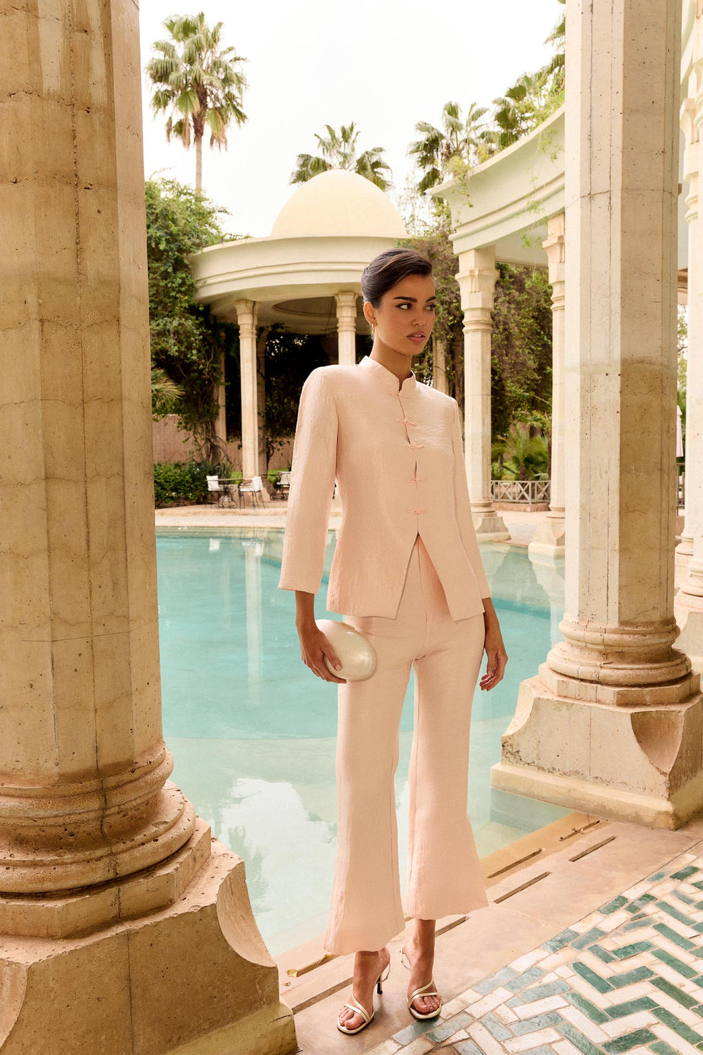 Aureal Salmon Blazer