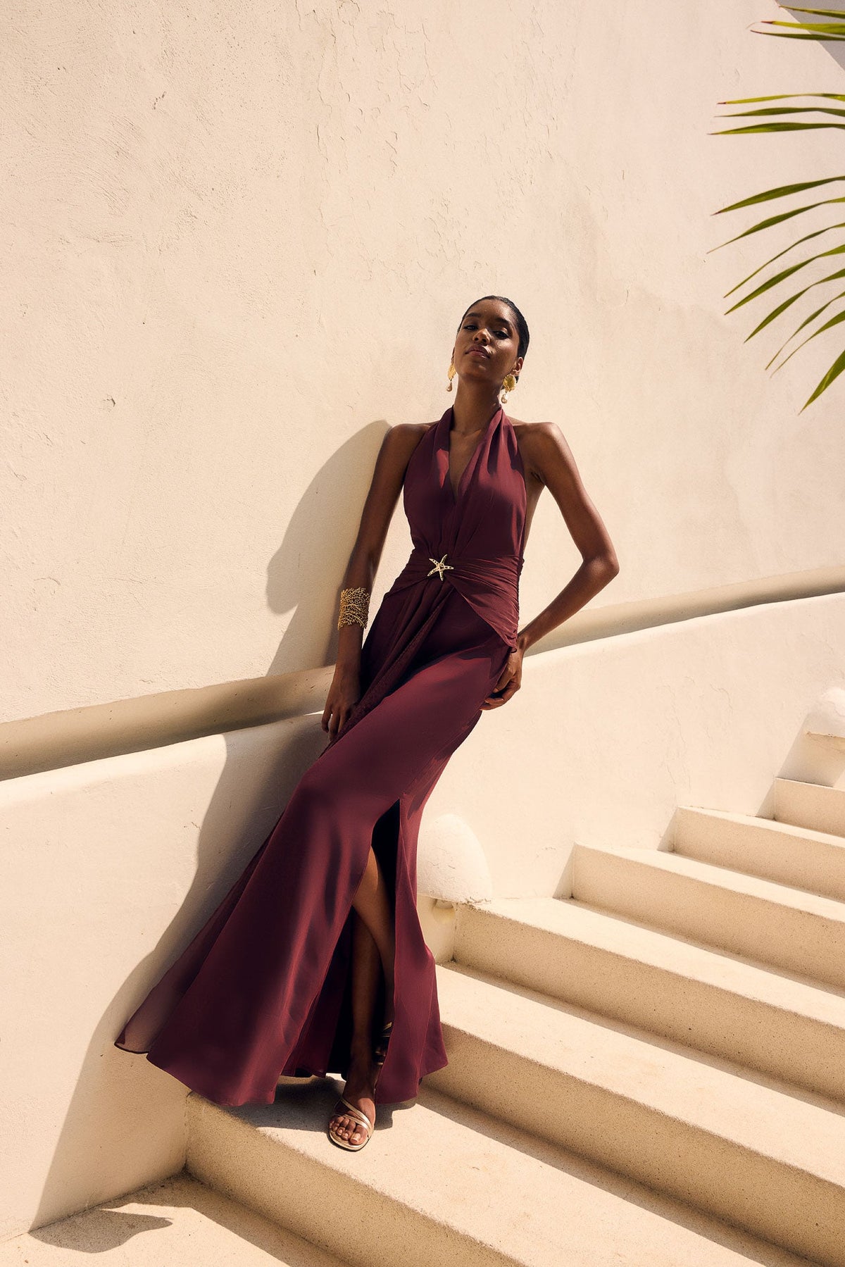 Estrella Purple Dress
